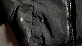 Chaqueta Bomber Pull&Bear Negra