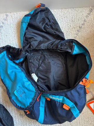 Mochila Quechua Montaña Azul Naranja
