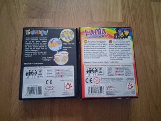 Juegos de mesa iCabanga! y Lama Rock & Roll