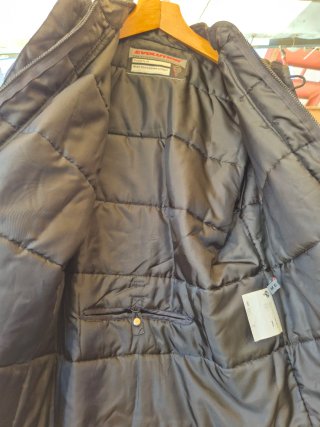 Chaqueta Moto Negra y Azul