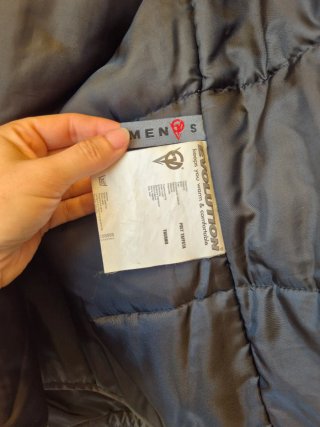 Chaqueta Moto Negra y Azul