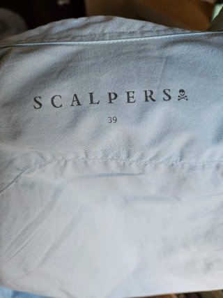 Camisa Scalpers Azul Talla 39