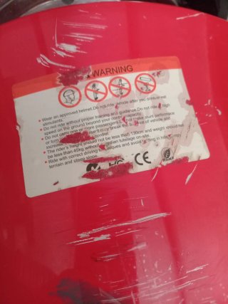 Hoverboard Patinete Rojo
