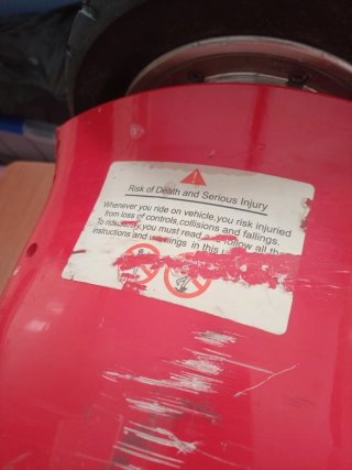 Hoverboard Patinete Rojo