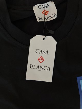Maglietta Casablanca nera oversize