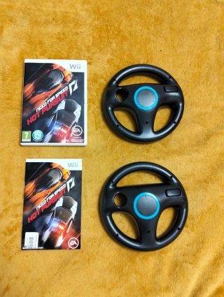 Juego Wii Need for Speed Hot Pursuit + Volantes