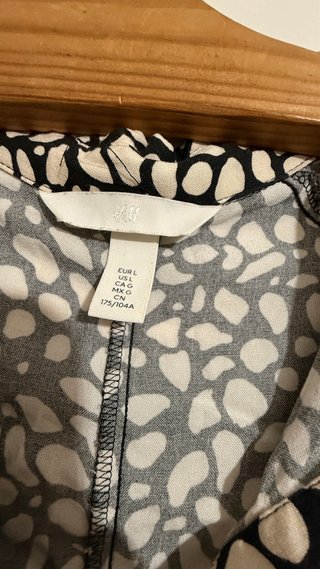 Vestido H&M estampado