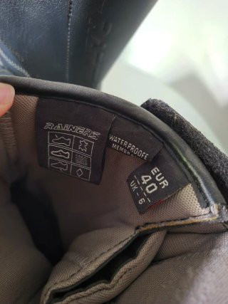 Botas de Moto Negras