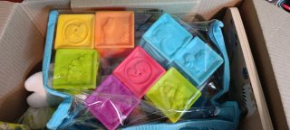 Cubos de goma para bebés