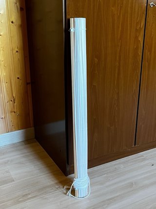 Cortinas de papel enrollables (2 unidades)