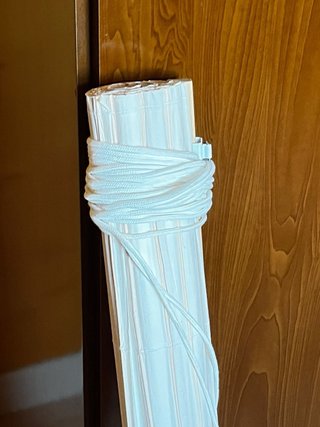 Cortinas de papel enrollables (2 unidades)