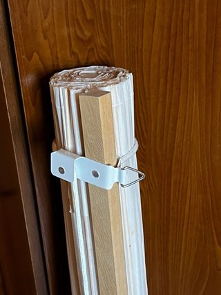 Cortinas de papel enrollables (2 unidades)