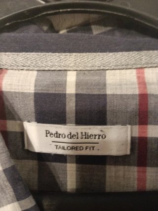 Camisa cuadros Pedro del Hierro Hombre