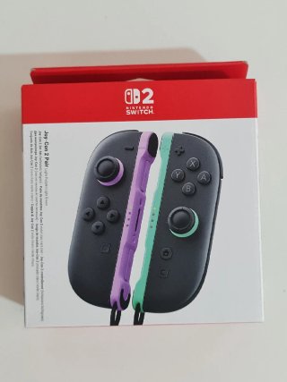 Joy-Cons Switch 2 Morado/Verde Precintados