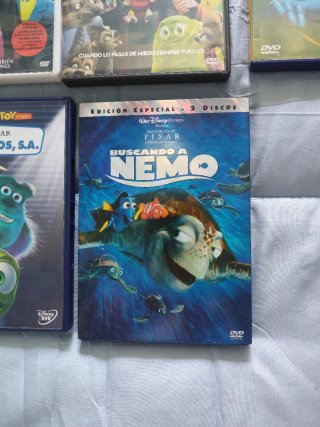 Lote 7 Películas Infantiles Disney DVD