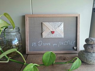Quadro fatto a mano PS I Love You More