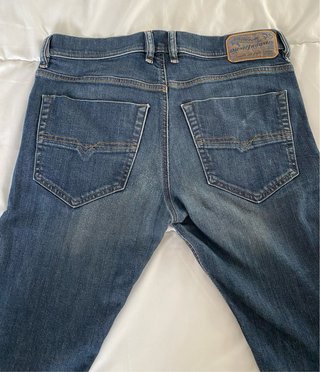 Vaqueros Diesel Hombre Azules