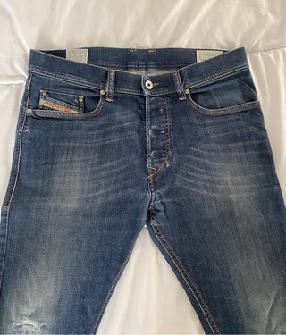 Vaqueros Diesel Hombre Azules