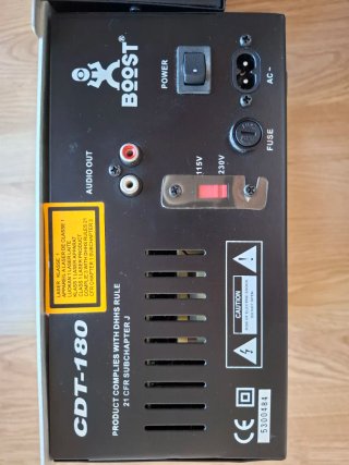 Combo 2 Reproductores CD Boost y Mezclador
