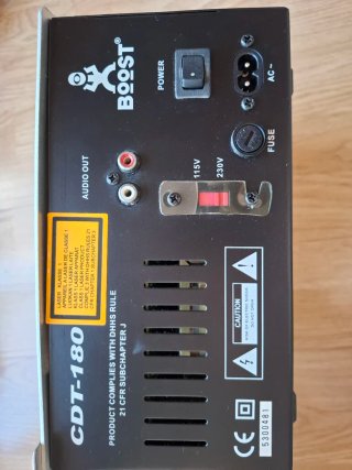 Combo 2 Reproductores CD Boost y Mezclador