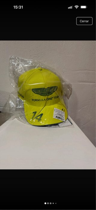 Gorra Aston Martin F1 Fernando Alonso