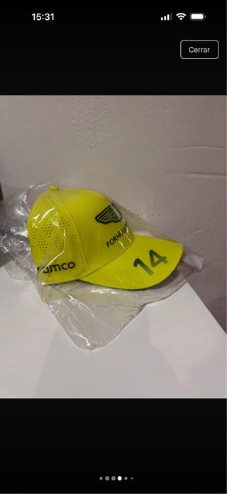 Gorra Aston Martin F1 Fernando Alonso