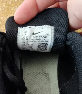 Scarpe Nike Tanjun nere taglia 38