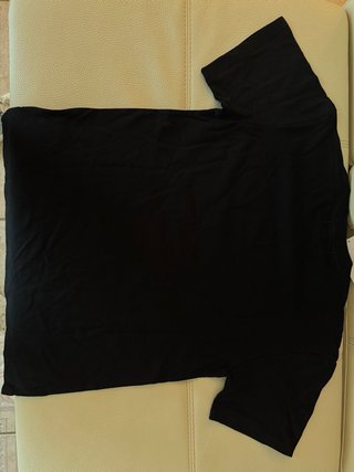 Maglietta Casablanca Tennis Club Nera oversize