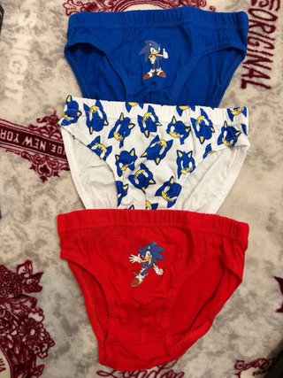 3 Slip Sonic 3/4 anni