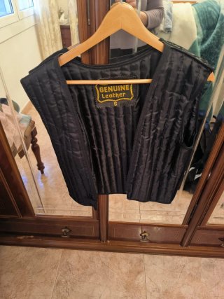 Chaqueta Cuero Motera Mujer
