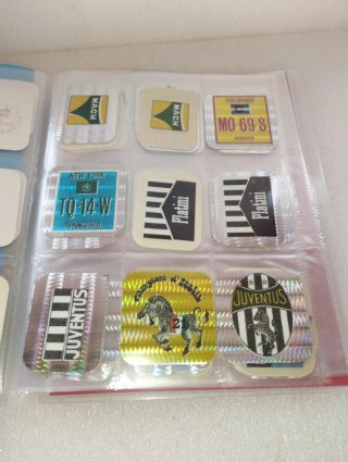Collezione Super Stickers vellutati Anni 80