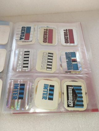 Collezione Super Stickers vellutati Anni 80