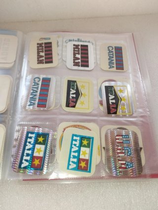 Collezione Super Stickers vellutati Anni 80