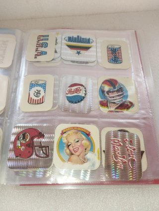 Collezione Super Stickers vellutati Anni 80