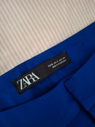 Traje Chaqueta Zara Azul