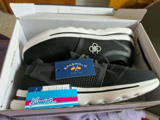 Zapatillas Spagnolo Negras y Blancas