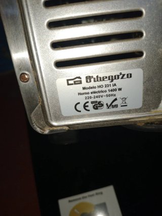 Mini horno Orbegozo
