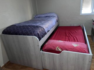 Cama nido con2 camas y 3cajones
