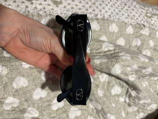 Occhiali da sole Valentino vintage neri