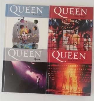 Colección 24 Libros CD Queen