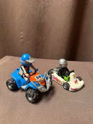 Set Playmobil Quad y Kart