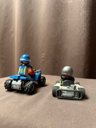 Set Playmobil Quad y Kart