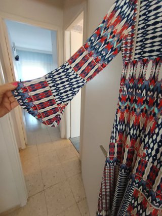 Vestido largo estampado. Solo envío por Correo!!