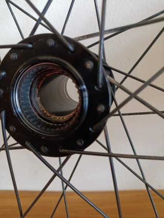 Rueda trasera 29 MTB sin eje y núcleo