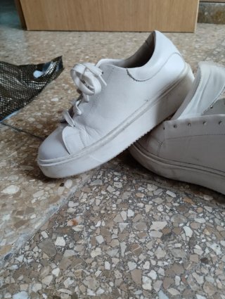 Zapatillas blancas mujer