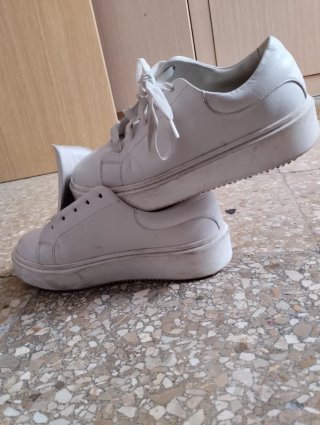 Zapatillas blancas mujer