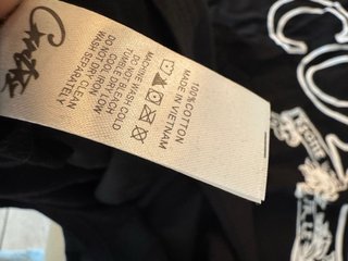 Maglietta Corteiz Nera oversize