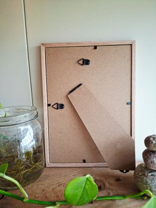 Quadro artigianale Le case felici sono disordinate