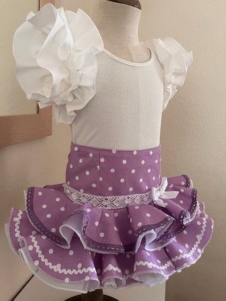 Conjunto Flamenco Niña Talla 4