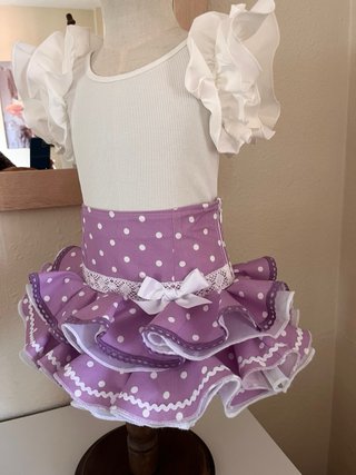 Conjunto Flamenco Niña Talla 4